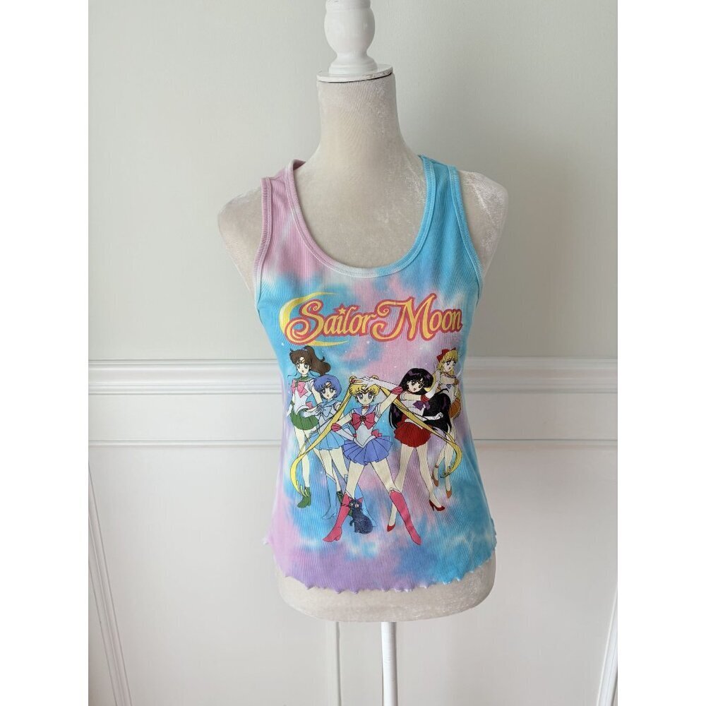 Sailor Moon Tie-Dye Tank Top Size XL Youth